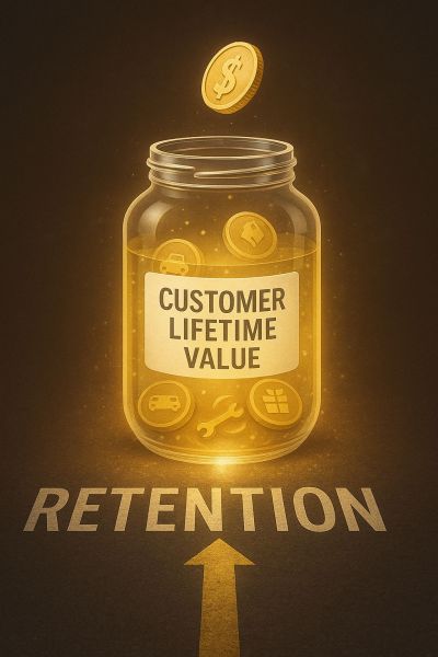 Estimate the impact of the lifetime value of retaining a customer provided by N2 Plus LLC