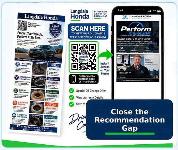 A sample rack card that can be sent to your clients promoting your maintenance programs A sample rack card that can be sent to your clients promoting your maintenance programs